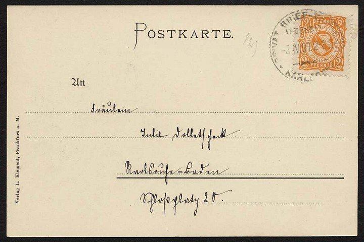 Lot 561 - STAMPS - GERMANY GERMANY UNTIL 1945 - PRIVATE POST BEFORE 1945 - Nordphila e.K. Stamp Auction #446 Lot 561 - STAMPS - GERMANY GERMANY UNTIL 1945 - PRIVATE POST BEFORE 1945 - Nordphila e.K. Stamp Auction #446