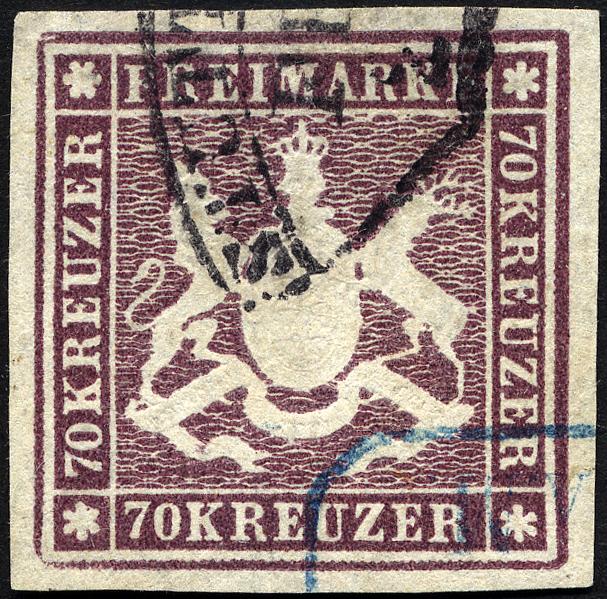 Lot 487 - STAMPS - GERMANY GERMANY UNTIL 1945 - OLD GERMAN STATES - Nordphila e.K. Stamp Auction #446 Lot 487 - STAMPS - GERMANY GERMANY UNTIL 1945 - OLD GERMAN STATES - Nordphila e.K. Stamp Auction #446