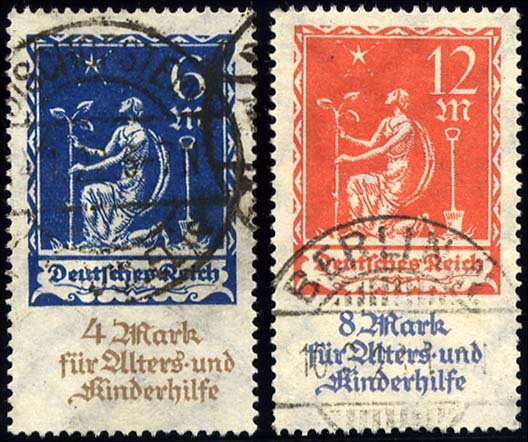 Lot 856 - STAMPS - GERMANY GERMANY UNTIL 1945 - EMPIRE -  Nordphila e.K. Stamp Auction #446