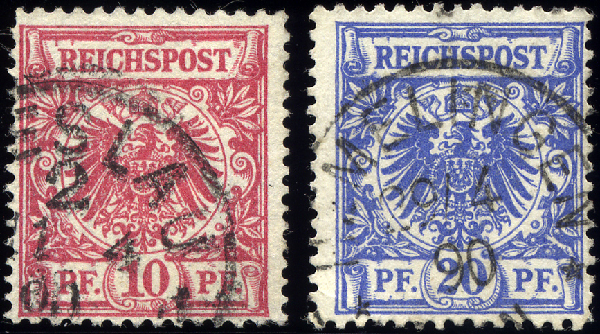 Lot 751 - STAMPS - GERMANY GERMANY UNTIL 1945 - EMPIRE - Nordphila e.K. Stamp Auction #446 Lot 751 - STAMPS - GERMANY GERMANY UNTIL 1945 - EMPIRE - Nordphila e.K. Stamp Auction #446