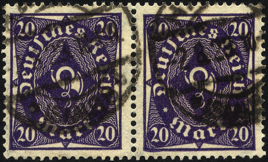 Lot 855 - STAMPS - GERMANY GERMANY UNTIL 1945 - EMPIRE -  Nordphila e.K. Stamp Auction #446