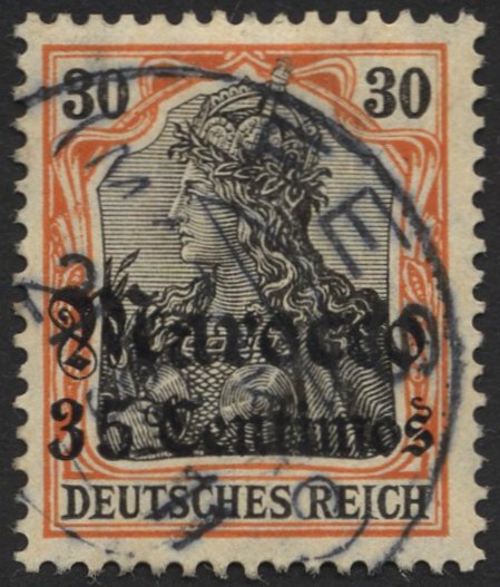 Lot 1778 - STAMPS - GERMANY GERMANY UNTIL 1945 - GERMAN INTERNATIONAL POST OFFICES ABROAD - Nordphila e.K. Stamp Auction #446 Lot 1778 - STAMPS - GERMANY GERMANY UNTIL 1945 - GERMAN INTERNATIONAL POST OFFICES ABROAD - Nordphila e.K. Stamp Auction #446