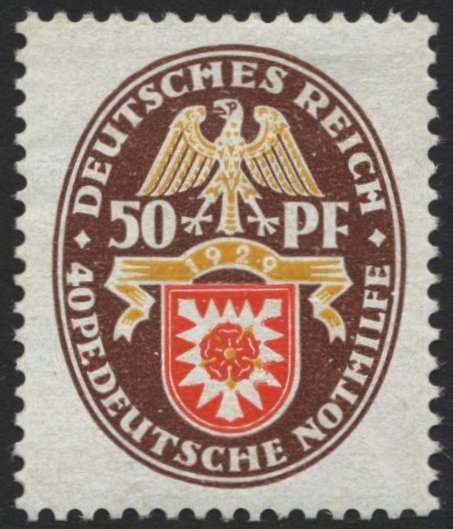 Lot 927 - STAMPS - GERMANY GERMANY UNTIL 1945 - EMPIRE - Nordphila e.K. Stamp Auction #446 Lot 927 - STAMPS - GERMANY GERMANY UNTIL 1945 - EMPIRE - Nordphila e.K. Stamp Auction #446