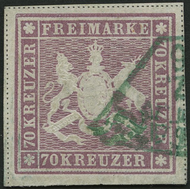 Lot 488 - STAMPS - GERMANY GERMANY UNTIL 1945 - OLD GERMAN STATES - Nordphila e.K. Stamp Auction #446 Lot 488 - STAMPS - GERMANY GERMANY UNTIL 1945 - OLD GERMAN STATES - Nordphila e.K. Stamp Auction #446