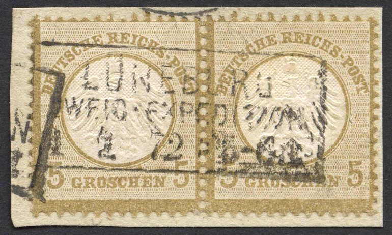 Lot 672 - STAMPS - GERMANY GERMANY UNTIL 1945 - EMPIRE -  Nordphila e.K. Stamp Auction #446