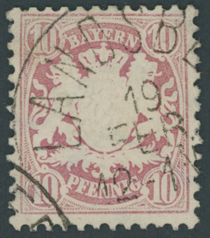 Lot 36 - STAMPS - GERMANY GERMANY UNTIL 1945 - OLD GERMAN STATES -  Nordphila e.K. Stamp Auction #446